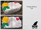 Concrete Papercrete Plaster of Paris Container
