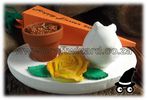 Easter Crafts DIY Bunny Flower Carrot Herbs Microgreens Terracotta Pot Tray