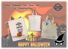 Halloween Bags Loot Trick or Treat Drawstring Tote Bags